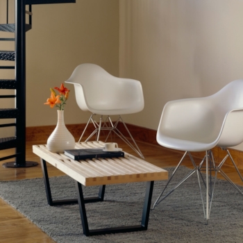 Banco George Nelson - Madeira Natural