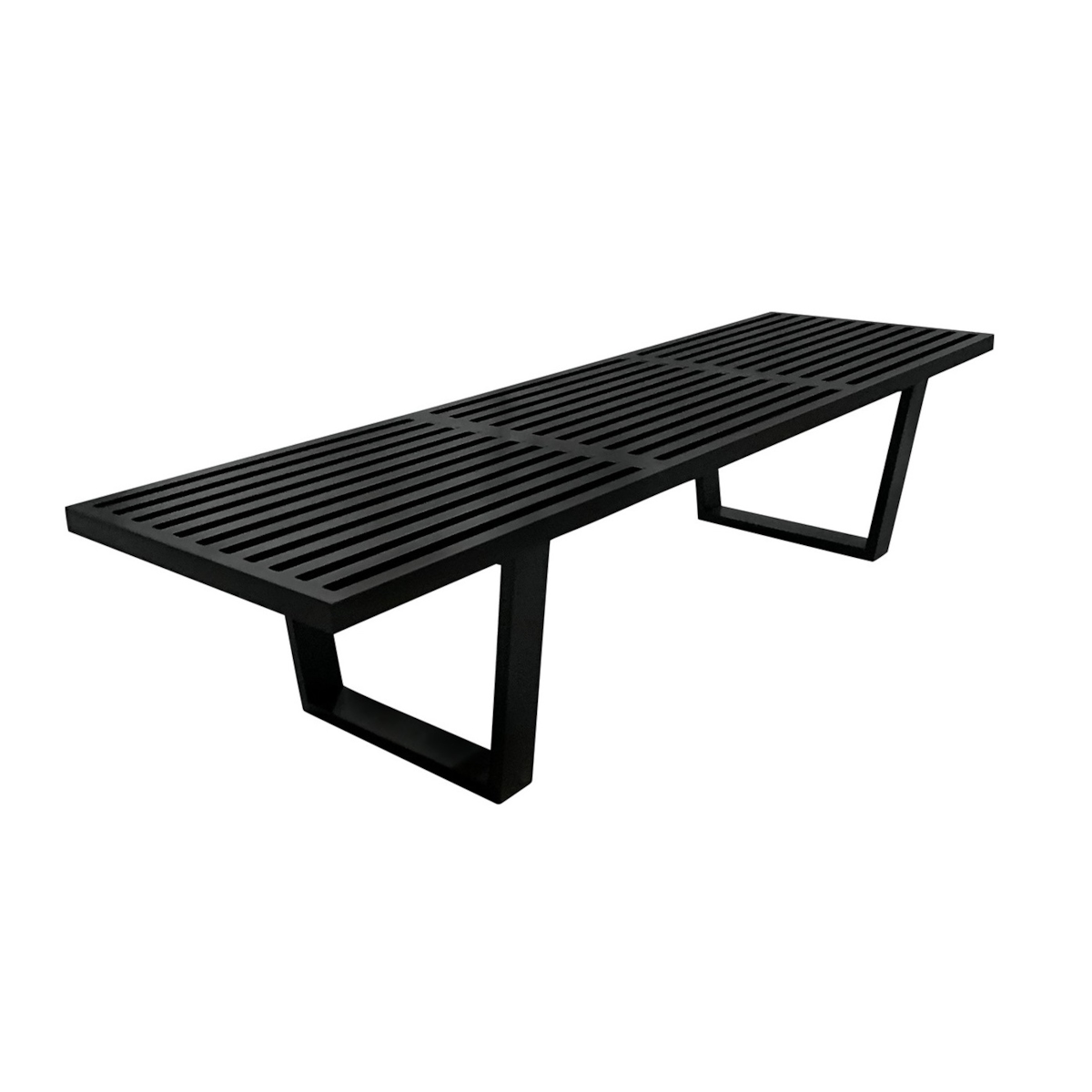 Banco George Nelson - Madeira Preta