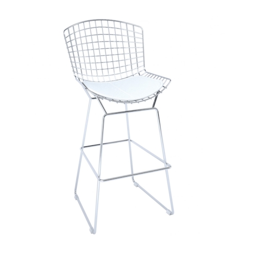 Banqueta Bertoia - Cromada