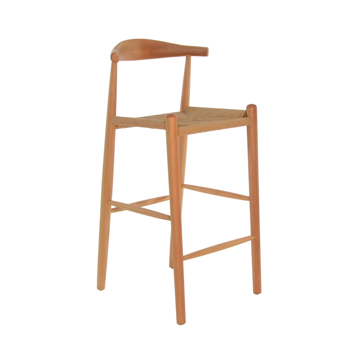 Banqueta Elbow - Madeira Natural