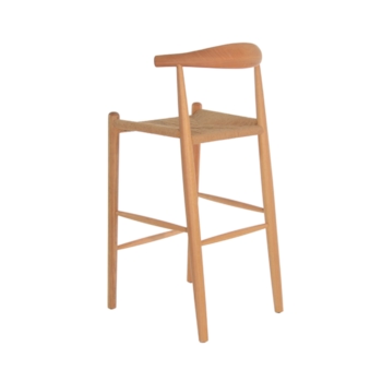 Banqueta Elbow - Madeira Natural