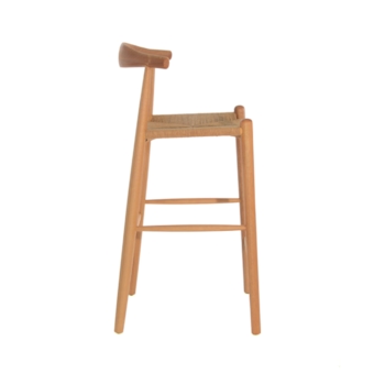 Banqueta Elbow - Madeira Natural