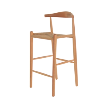 Banqueta Elbow - Madeira Natural