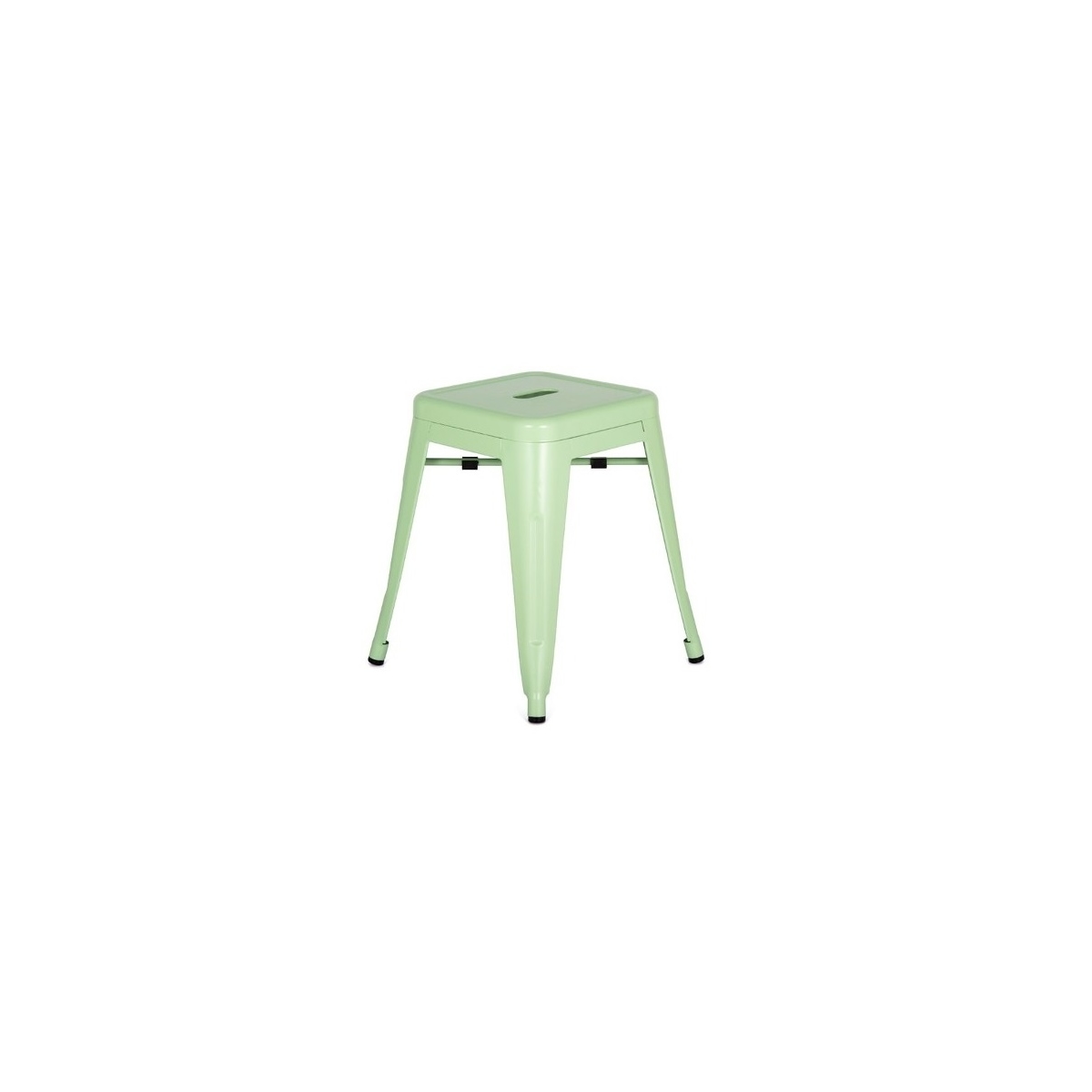 Banqueta Tolix Baixa - Verde Pistache