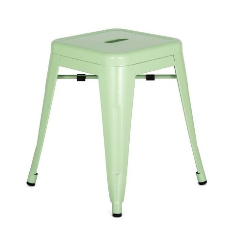 Banqueta Tolix Baixa - Verde Pistache