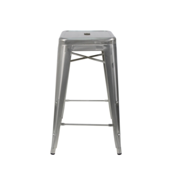 Banqueta Tolix Média - Aço Galvanizado