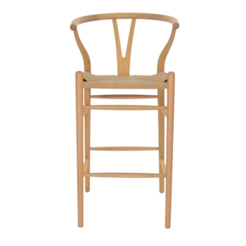 Banqueta Wishbone - Madeira Natural