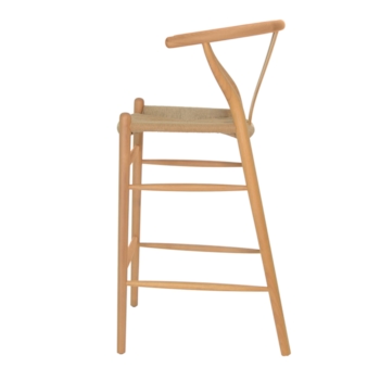 Banqueta Wishbone - Madeira Natural