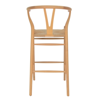 Banqueta Wishbone - Madeira Natural