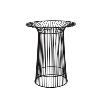 Base para Mesa de Jantar Platner - Cor Preta