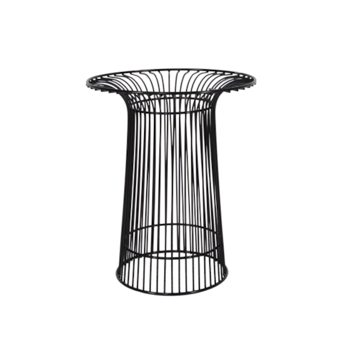 Base para Mesa de Jantar Platner - Cor Preta