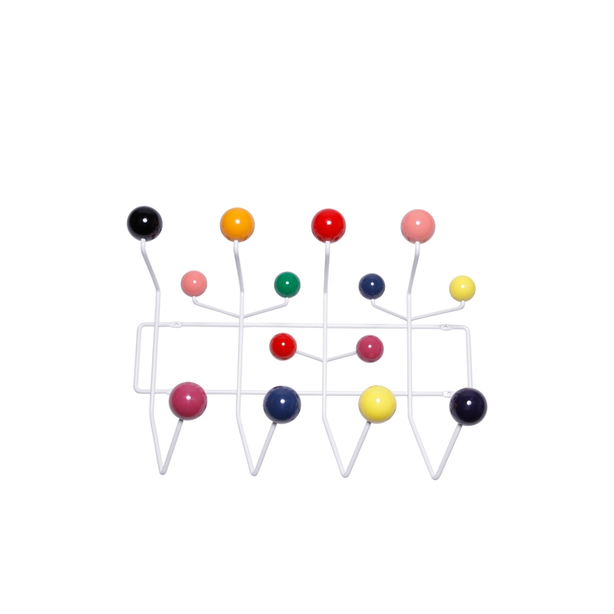 Cabideiro Eames Hang It All - Colorido
