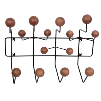 Cabideiro Eames Hang It All - Preto e Escurecido