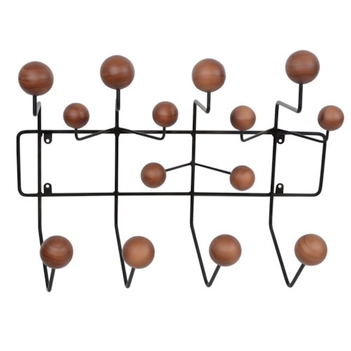 Cabideiro Eames Hang It All - Preto e Escurecido