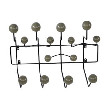 Cabideiro Eames Hang It All - Preto e Verde Militar