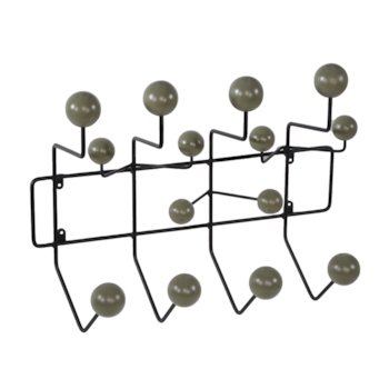 Cabideiro Eames Hang It All - Preto e Verde Militar