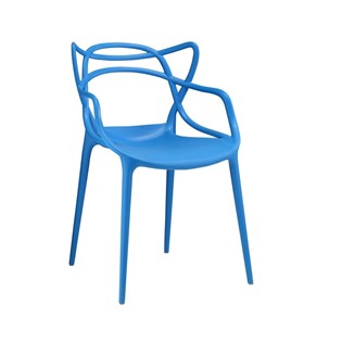 Cadeira Allegra em Polipropileno - Cor Azul