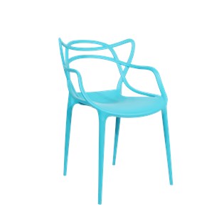Cadeira Allegra em Polipropileno - Cor Verde Tiffany