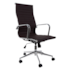 Cadeira De Escritório Presidente Charles Eames Esteira Alta - Cor Café