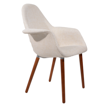 Cadeira Eames Organic - Branca