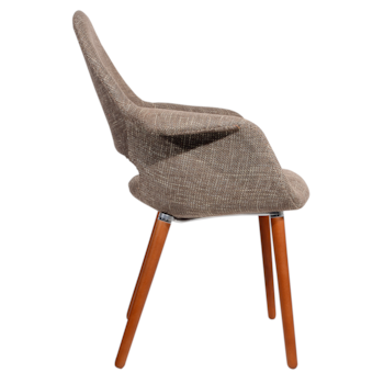 Cadeira Eames Organic - Cor Castanha