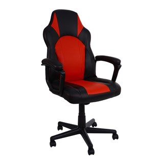 Cadeira Gamer One - Cor Preta E Vermelha