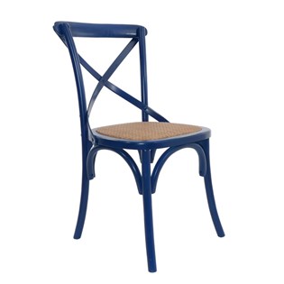 Cadeira Katrina Desgastada - Cor Azul