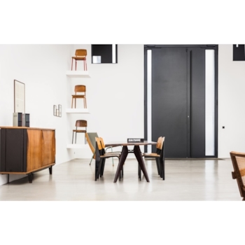 Cadeira Standard Jean Prouve - Cor Preta