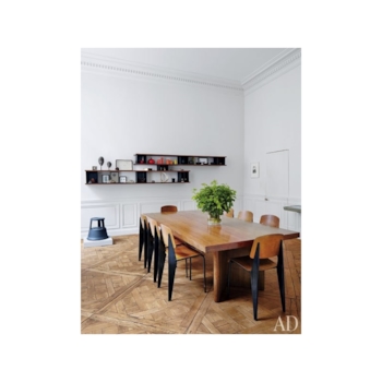 Cadeira Standard Jean Prouve - Cor Preta
