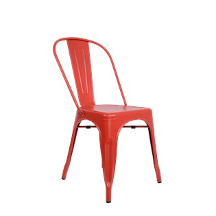 Cadeira Tolix - Cor Vermelha