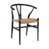 Cadeira Wishbone - Cor Preta