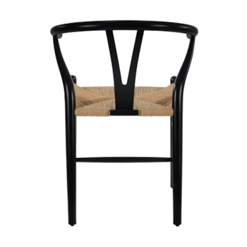 Cadeira Wishbone - Cor Preta