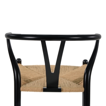 Cadeira Wishbone - Cor Preta