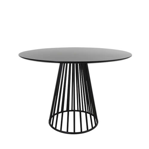 Mesa Cone Aramada - Cor Preta Mesa Cone Aramada - Cor Preta