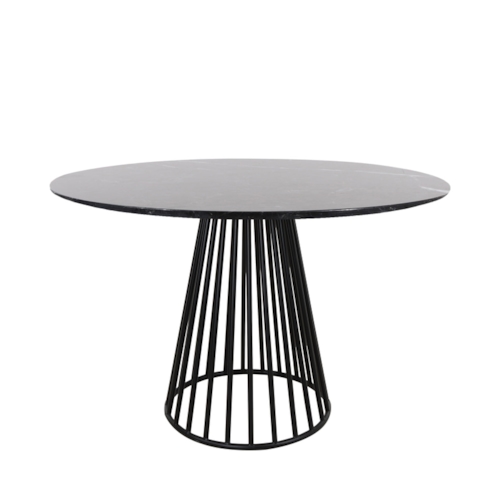 Mesa Cone Aramada - Mármore Nero Marquina Mesa Cone Aramada - Mármore Nero Marquina