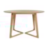 Mesa Copenhagen - Redonda 124cm - Madeira Natural