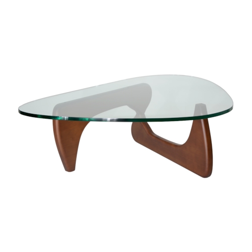 Mesa de Centro Noguchi - Madeira Escurecida Mesa de Centro Noguchi - Madeira Escurecida