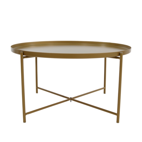 Mesa de centro Panton - Dourada Fosca Mesa de centro Panton - Dourada Fosca