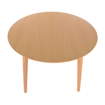 Mesa Filadélfia Madeira Natural - Tampo 107cm Madeira Natural