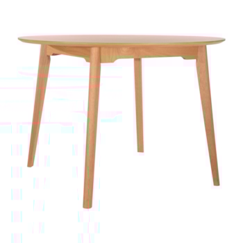 Mesa Filadélfia Madeira Natural - Tampo 107cm Madeira Natural