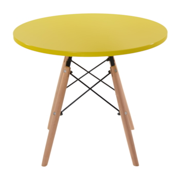 Mesa Infantil Eames Eiffel - Cor Amarela