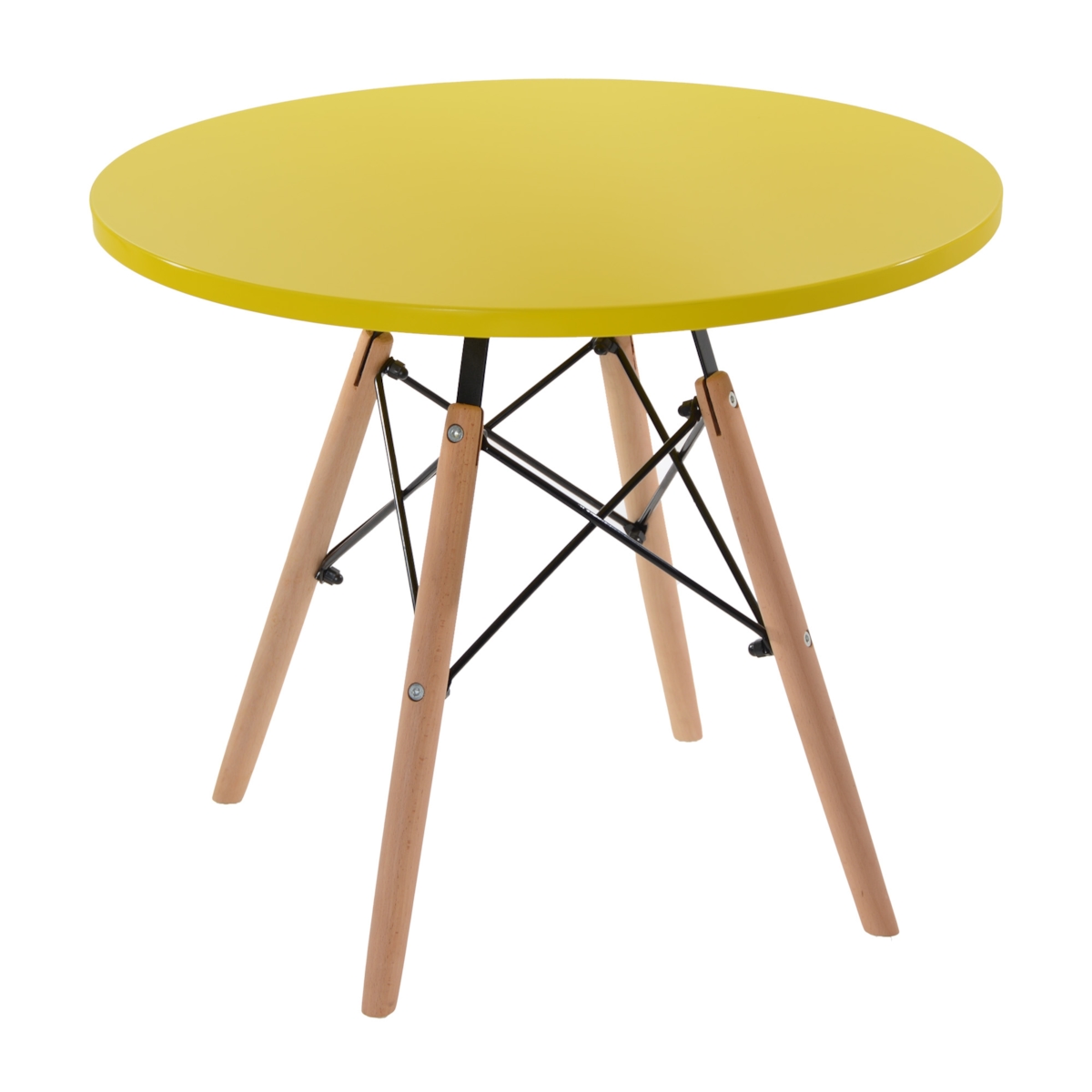 Mesa Infantil Eames Eiffel - Cor Amarela