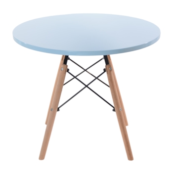 Mesa Infantil Eames Eiffel - Cor Azul