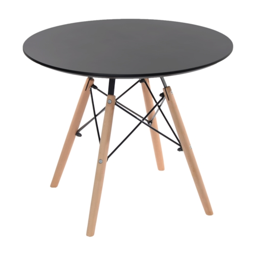 Mesa Infantil Eames Eiffel - Cor Preta