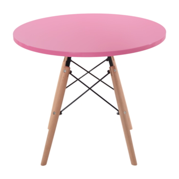 Mesa Infantil Eames Eiffel - Cor Rosa