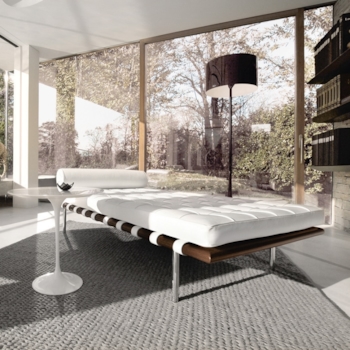 Mesa Lateral Saarinen Tulipa - Tampo Redondo 50cm