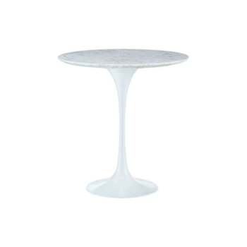 Mesa Lateral Saarinen Tulipa - Tampo Redondo 50cm