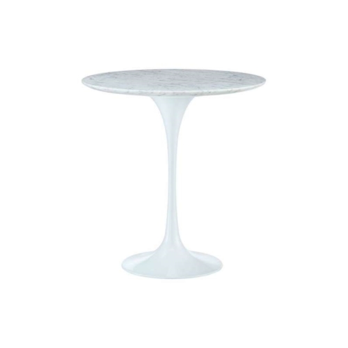 Mesa Lateral Saarinen Tulipa - Tampo Redondo 50cm