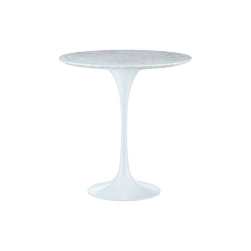 Mesa Lateral Saarinen Tulipa - Tampo Redondo 51cm