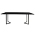 Mesa Madri - Tampo Retangular 180x90cm - Cor Preta
